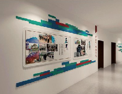 延安企业文化墙用什么材料好？