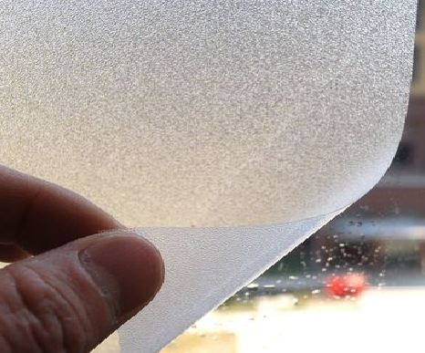 延安玻璃门外面粘广告用什么材料好？