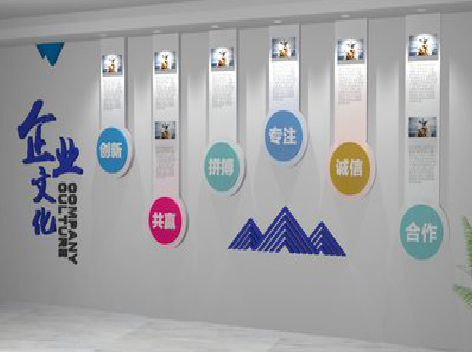 延安企业文化墙需要传递什么办公文化？