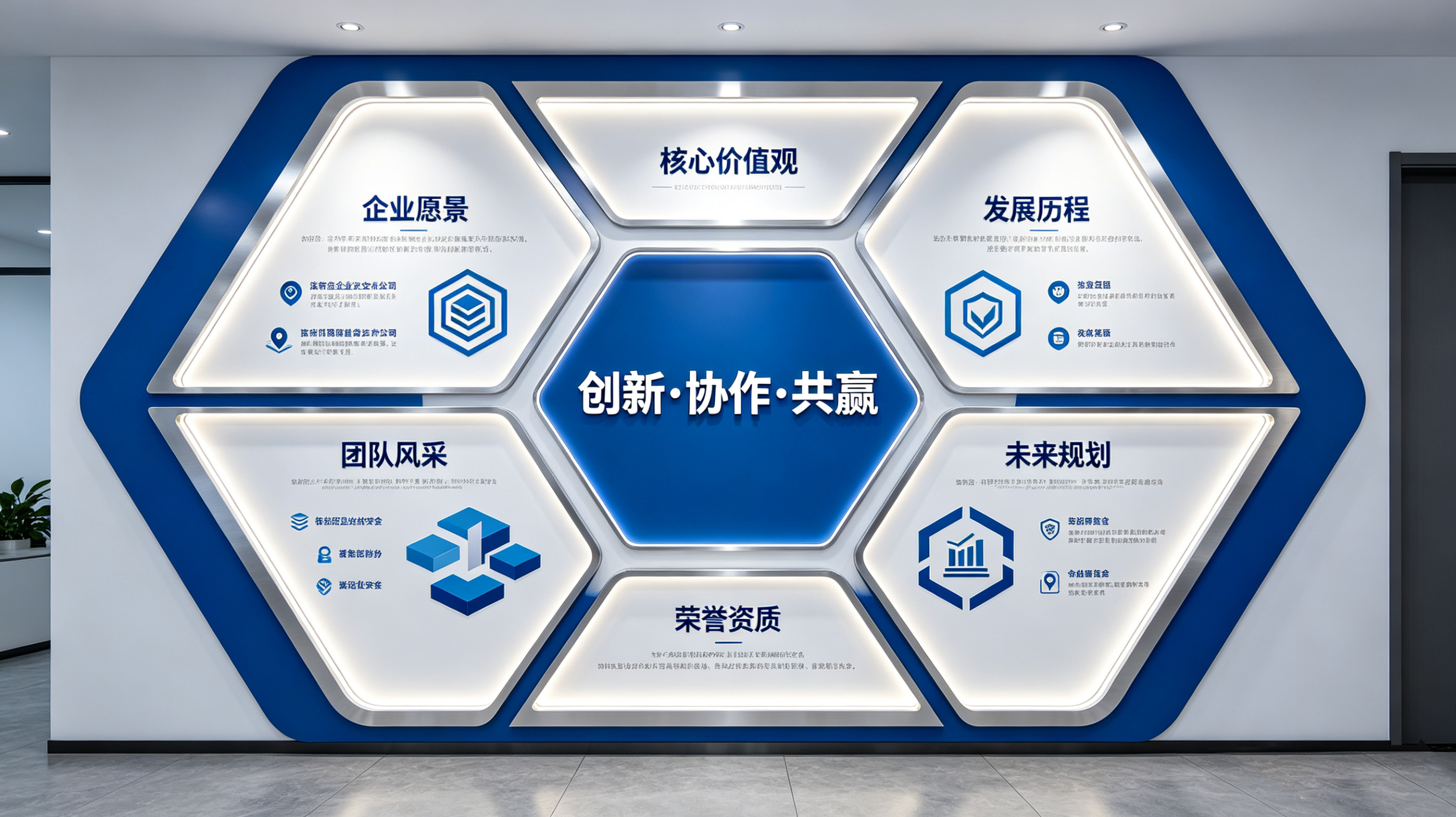 延安企业文化墙六边形避坑指南（新手常犯5个错误）
